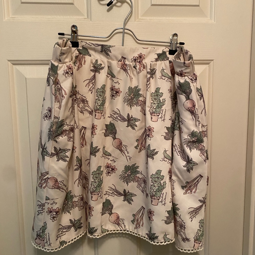 EUC Harry Potter Herbology Print Skirt Size 3XL